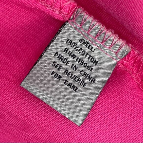 Apollo Cotton Twill Crop Jacket Pink Girls Medium - Picture 7 of 8